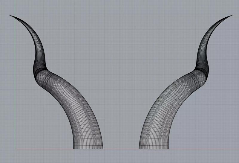 Horns01 pair of horns