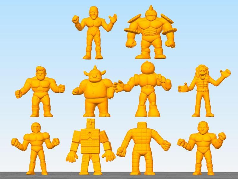 M.U.S.C.L.E. MEN - KINNIKUMAN #31-40