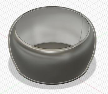 Rounded Planter - 6'' wide, 4'' tall