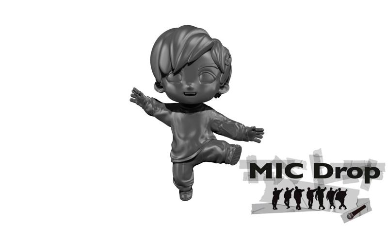 BTS J Hope animated Chibi Funko in MIC DROP