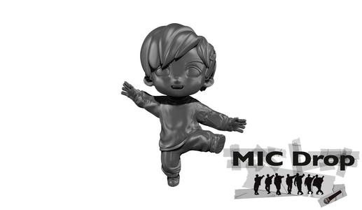 BTS J Hope animated Chibi Funko in MIC DROP