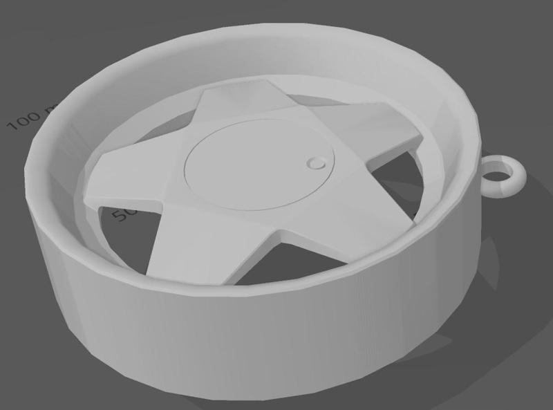 borbet wheel keychain