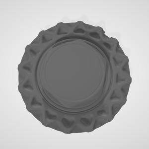 car wheel center hub cap