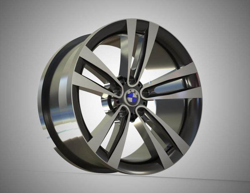 BMW RIM 3D MODELING STL