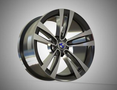 BMW RIM 3D MODELING STL