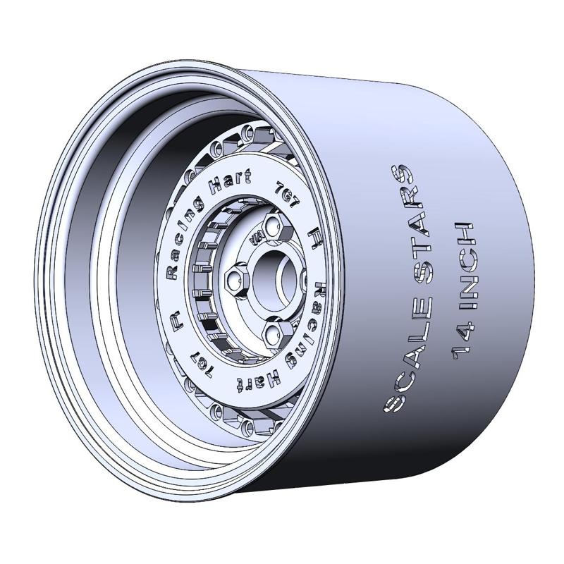 Racing Hart 7G7 v2 14 inch Scale 1/24