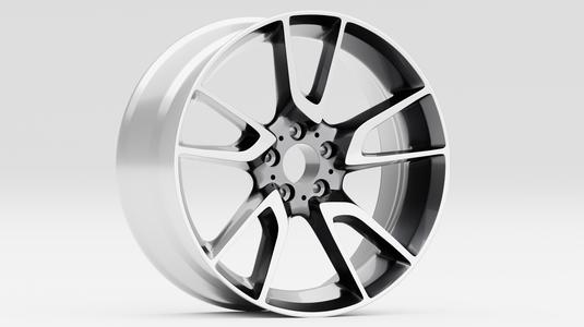 Mercedes E53 85544MB Rim 3D model