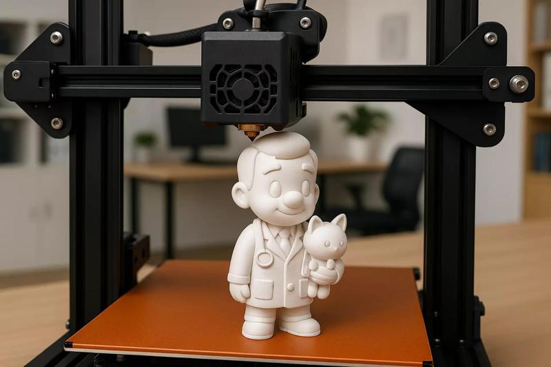 Cartoon Veterinarian 3D Printable