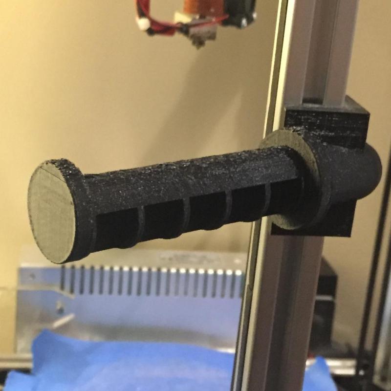 30 degree angled spool holder 2020 kossel mini