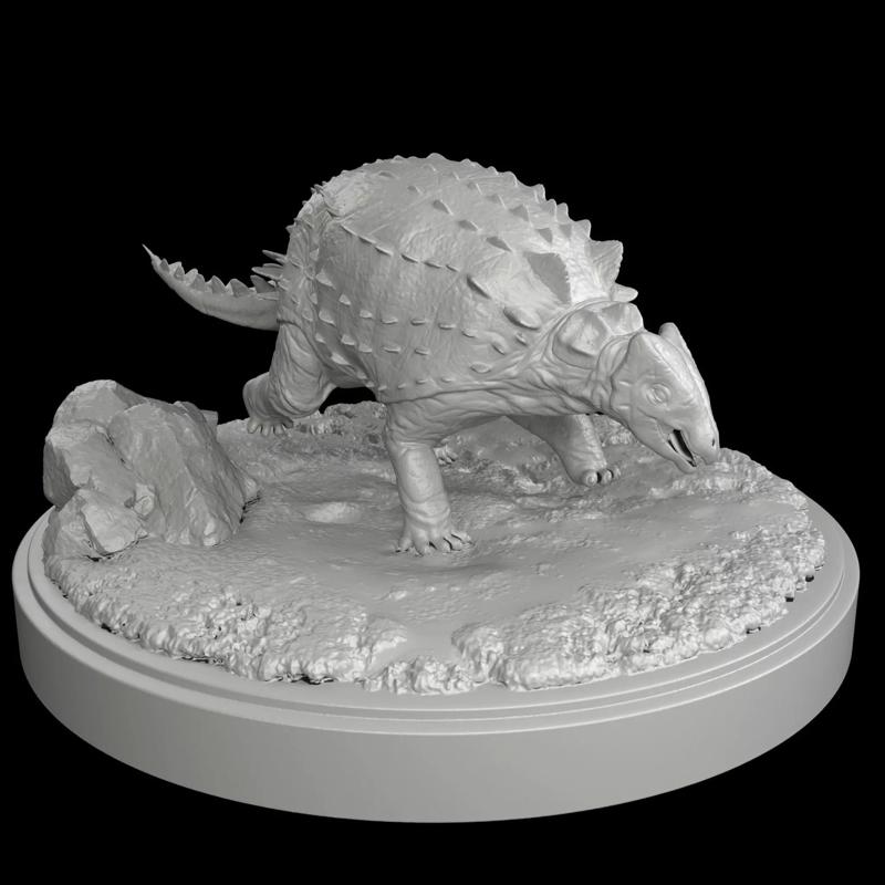 Ankylosaurus  Dinosaur   3D Print Model