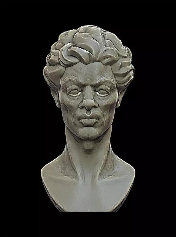 Bust 3 Head Character