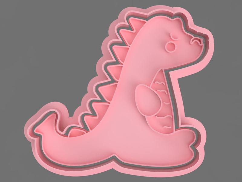 SANT JORDI DRAGON CUTTER FOR COOKIES AND FONDANT