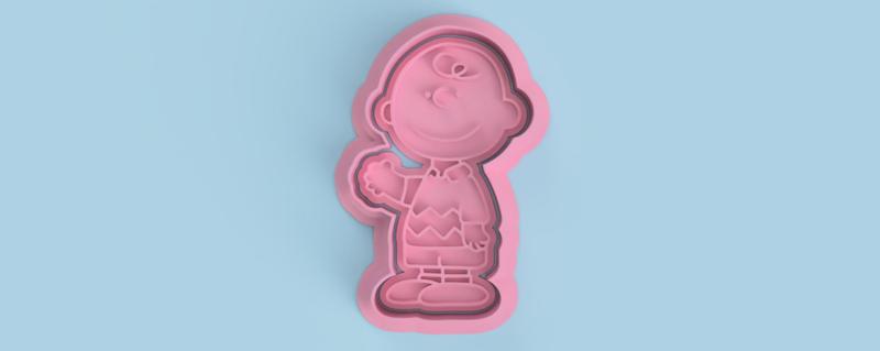 Carlitos Snoopy cookie cutter (Charlie Brown cookie cutter)