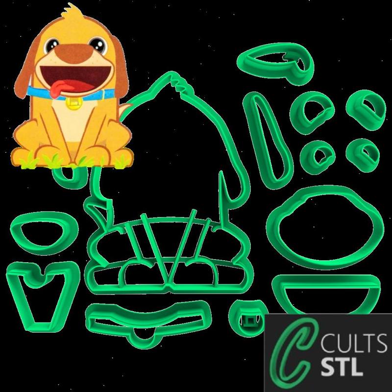 CORTADOR CACHORRO - MUNDO BITA - 7cm