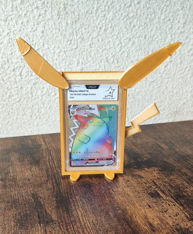 Support PCA card Pikachu Pokemon