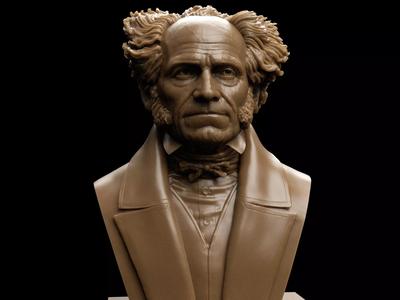 Arthur Schopenhauer Bust