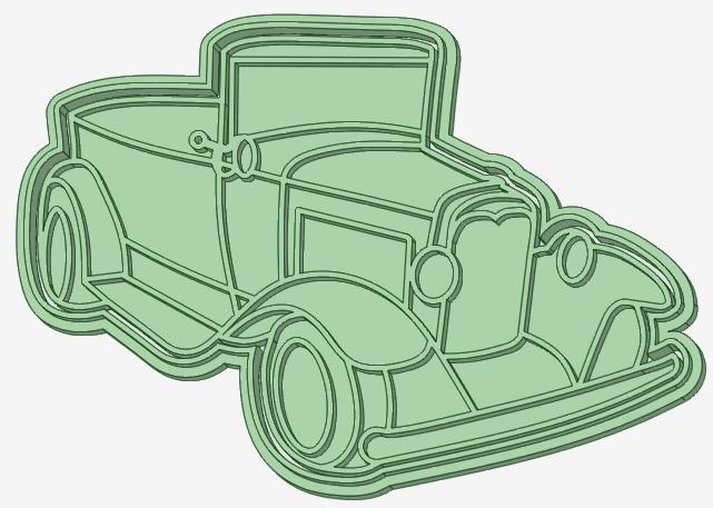 Zenon cookie cutter auto bochinchero