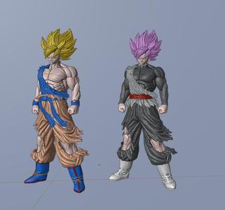 Goku Namek + Black Namek