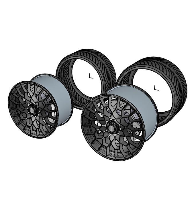 Aston Martin Valkyrie wheels