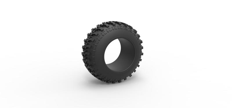 Diecast offroad tire 92 Scale 1:25