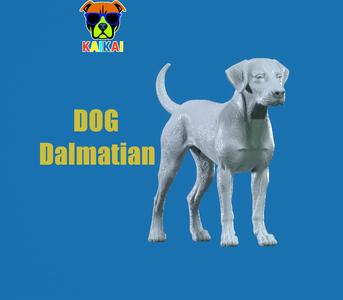 Dalmatian Dog model - 3D print
