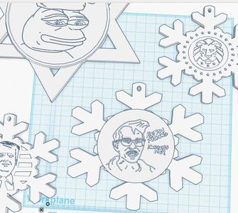 Carl the cuck snowflake