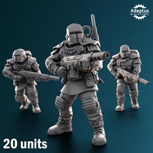 Squad. Winterline Forces. Imperial Guard