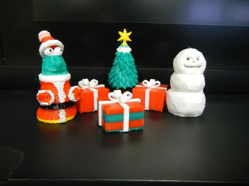 Present or Gift. Dual extruder or single extruder print.