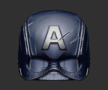 Captain America Helmet Avengers Endgame Cosplay