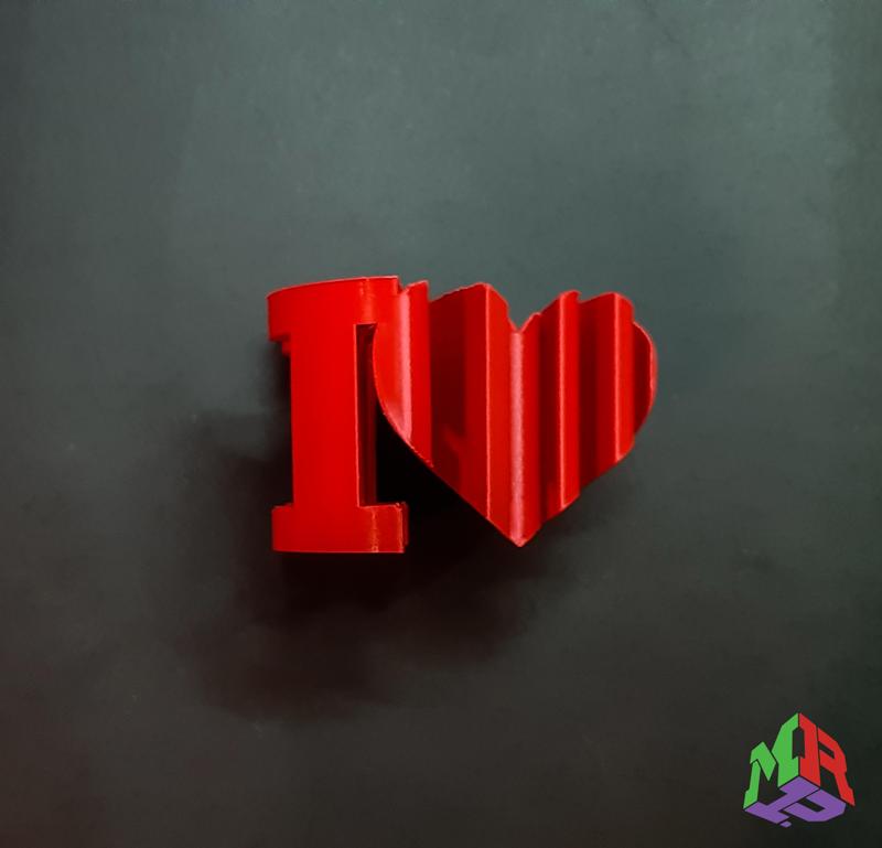 Text Flip - I Love You