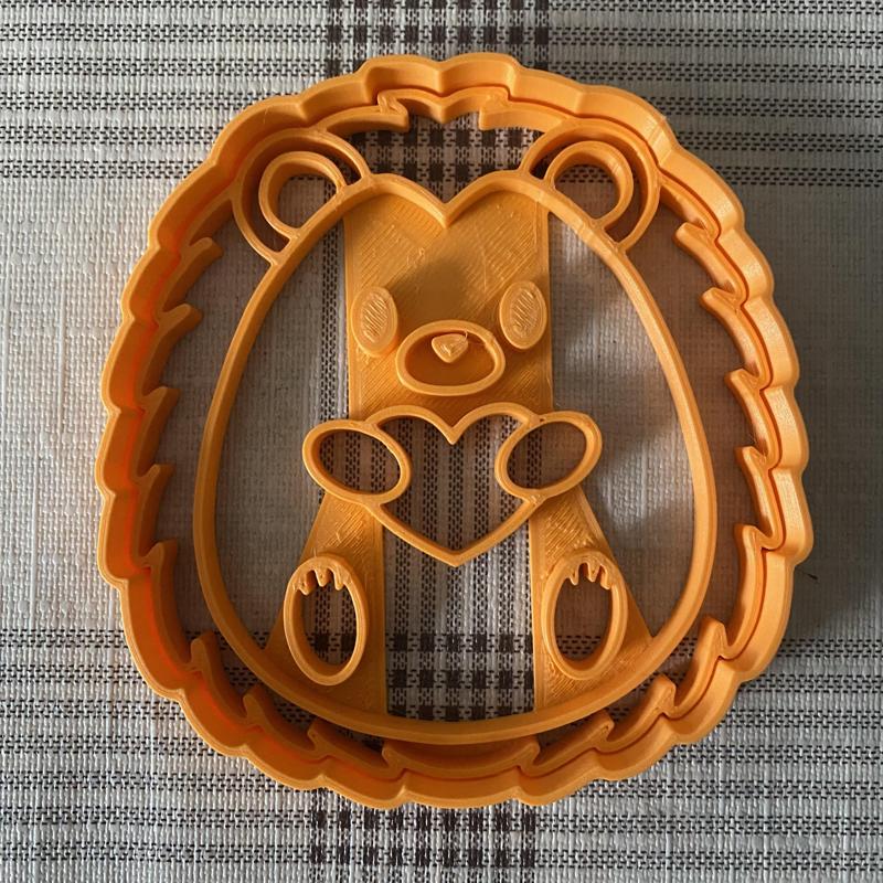 Valentine's Day Porcupine Cookie Cutter