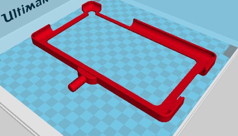 Nexus 7 2013 tablet Mount for the 3DR IRIS TX