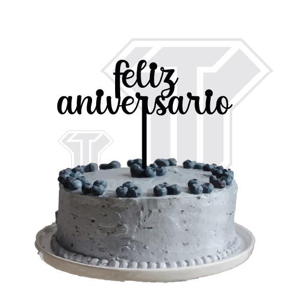 Love Cake topper - happy anniversary cake decorations
