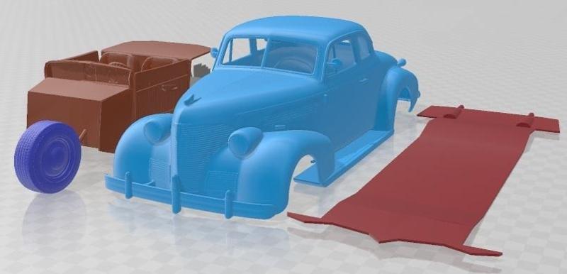 Chevrolet Coupe 1939 Printable Car