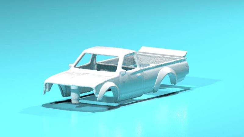 Hotwheels Datsun 620 Overfender Kit