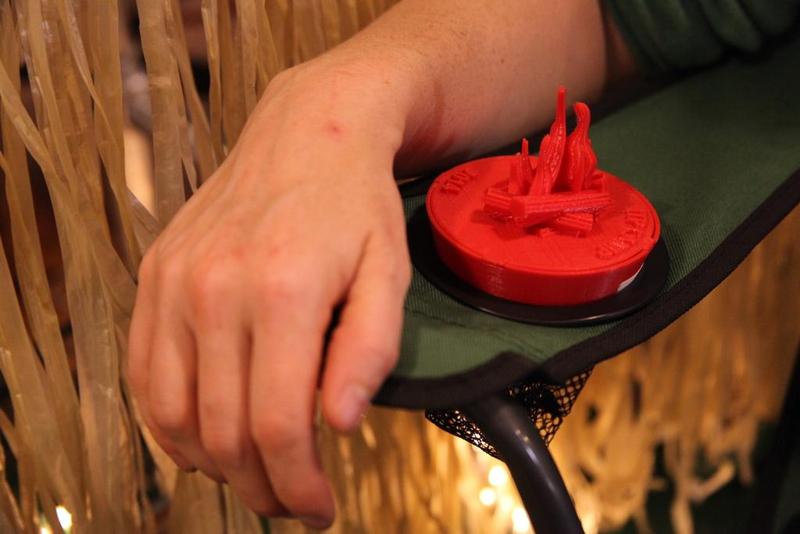 Drink Cup Holder Campfire 