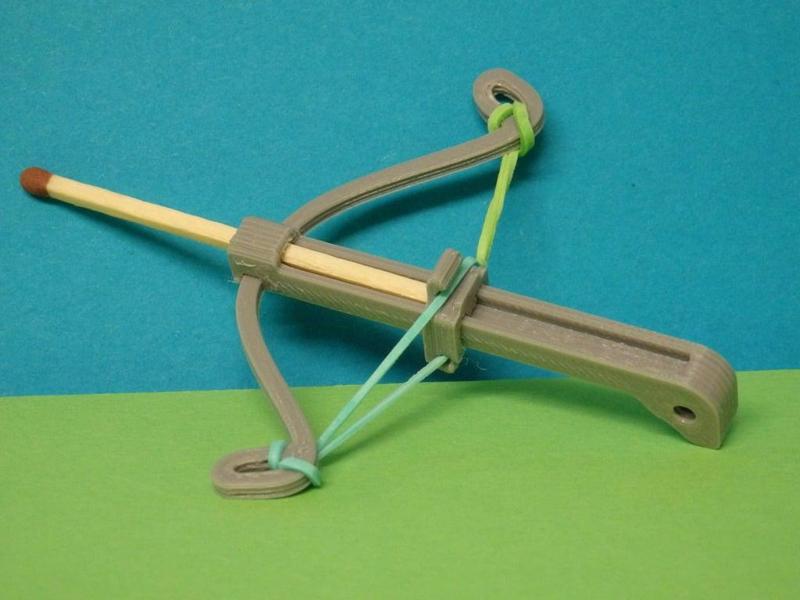 Crossbow for match / arbalète pour allumette