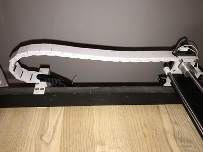 Wire Track Chemin Articulated cable