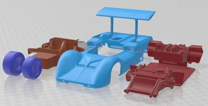 Chaparral 2E Printable Car