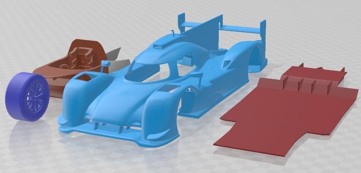 Porsche 919 Hybrid 2014 Printable Car