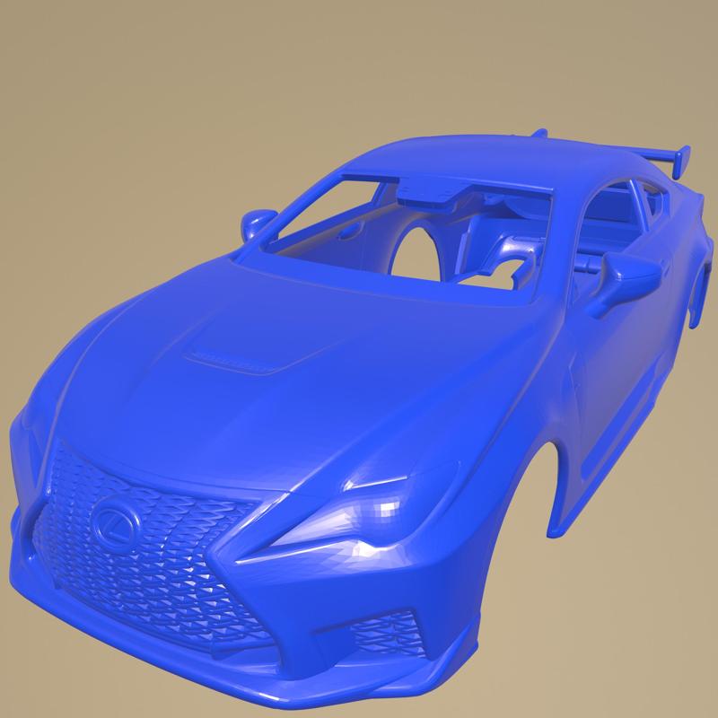Lexus RC-F Track Edition 2020 PRINTABLE CAR BODY