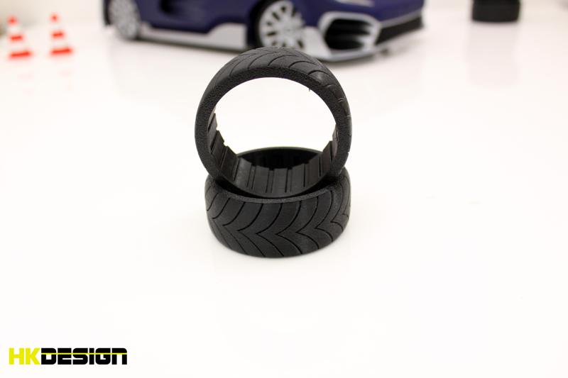 TRACK TIRE 21 INCH SCALED 1/10