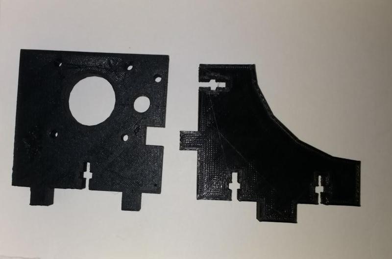 Alunar M508 motor mount