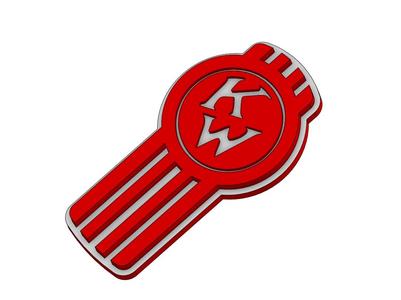 KENWORTH TRUCKS CLASSIC LOGO KEYCHAIN BOLD