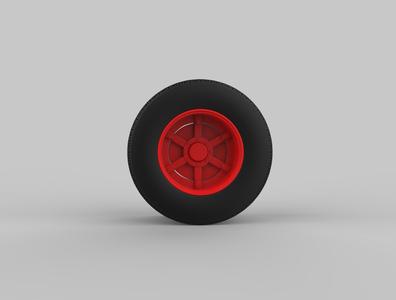 6 spoke dayton rear old school rim