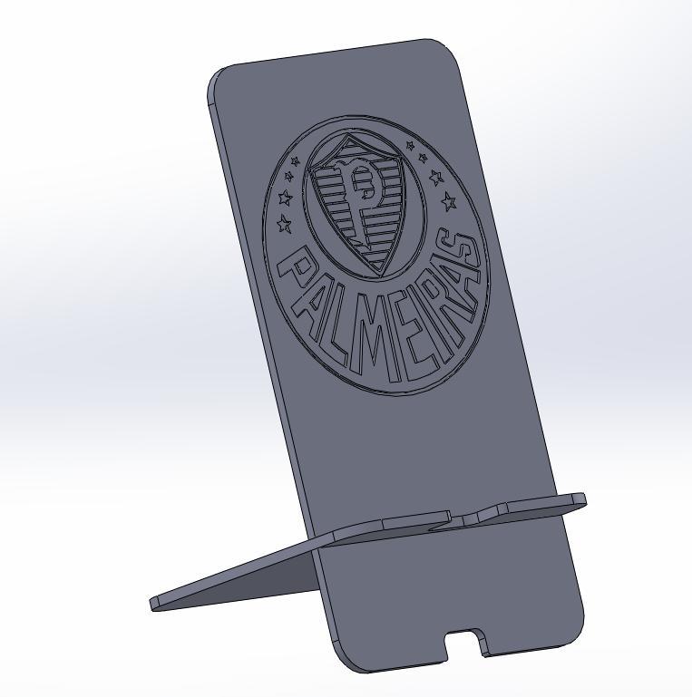 Palmeiras cell phone holder