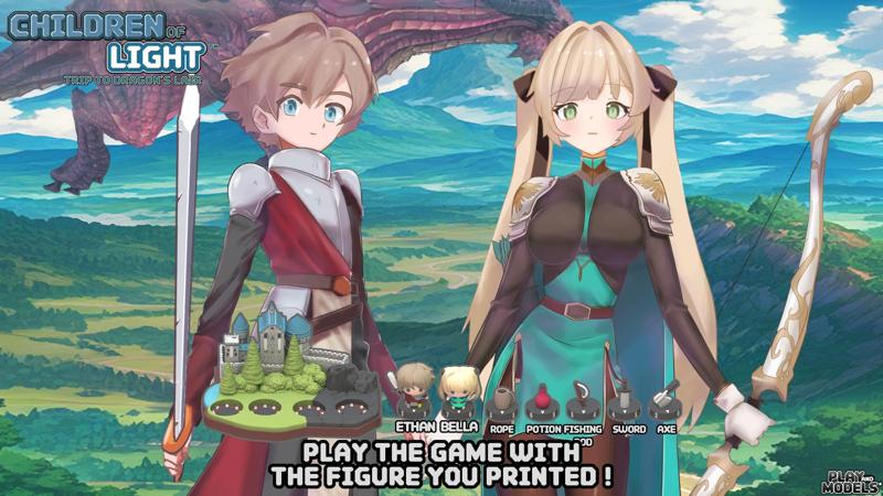 CHILDREN OF LIGHT - TRIP TO DRAGON'S LAIR  [GAME AND MODELS] FULL VERSION