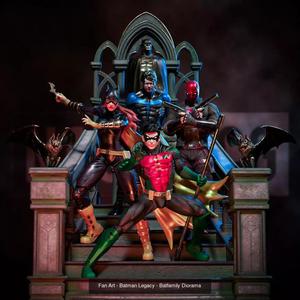 BATFAMILY DIORAMA and STANDALONE VERSIONS plus BUST VERSIONS 3D Model Collection