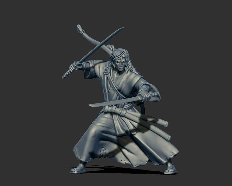 Samurai/Ronin - 35 mm scale