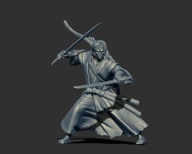 Samurai/Ronin - 35 mm scale